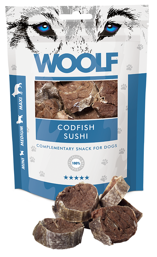 Woolf Codfish Sushi – 100g 