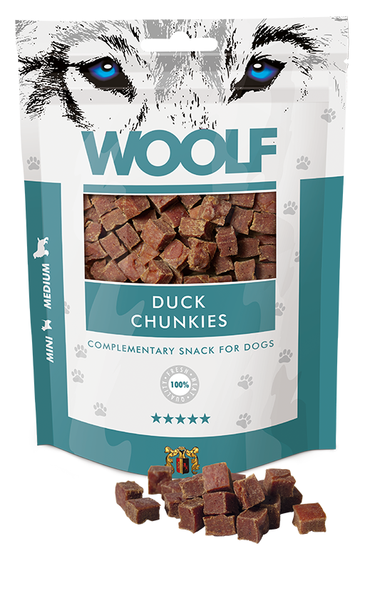 Woolf Chunkies Duck – 100g 