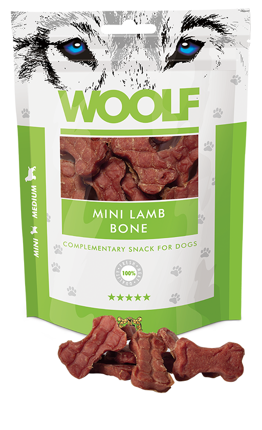 Woolf Mini Lamb Bone – 100g 
