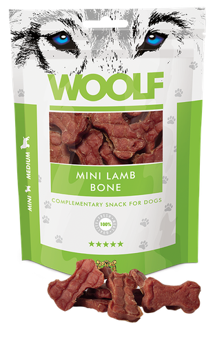 [8594178550334] Woolf Mini Lamb Bone – 100g 