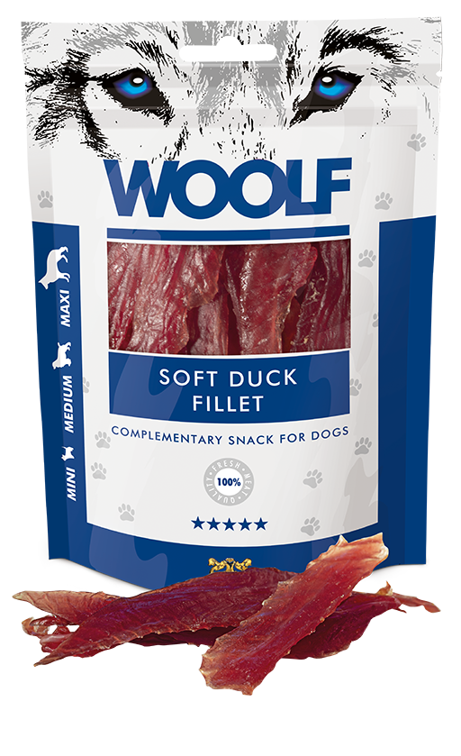 Woolf Soft Duck Fillet – 100g 