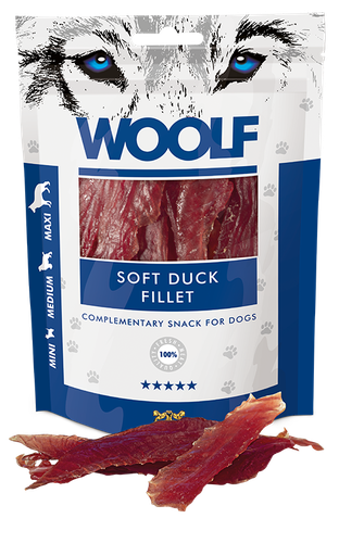 [8594178550419] Woolf Soft Duck Fillet – 100g 