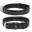 Wau Dog Glamor collar with rhinestones, black S 27-36 cm 