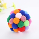 Pets.Love.Earth Rainbow Puff Ball  - 4cm 