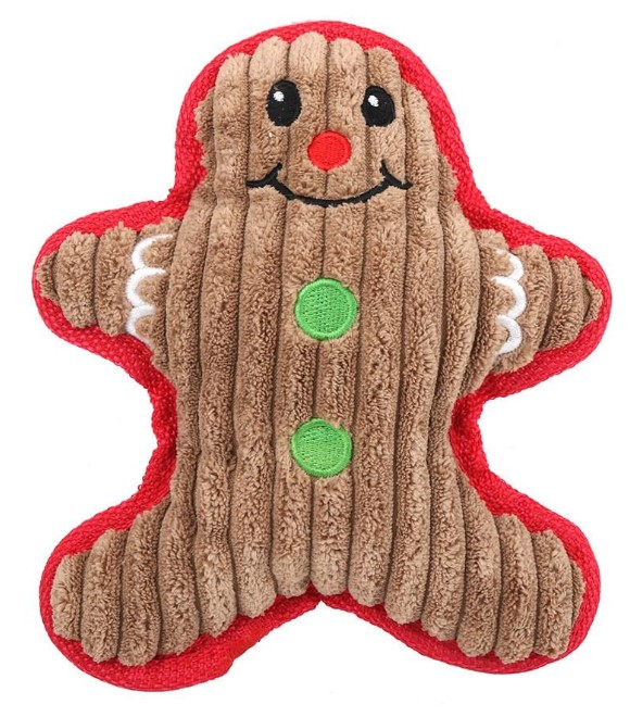 Pets.Love.Earth Gingerbread man Plush Toy  - 20x13 cm 