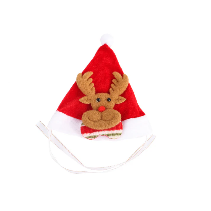 Pets.Love.Earth Christmas Hat With Elk - 14cm 