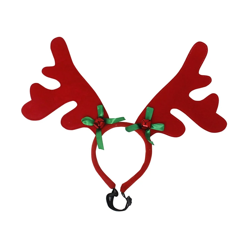 Pets.Love.Earth Antler Headband red - 28 cm 