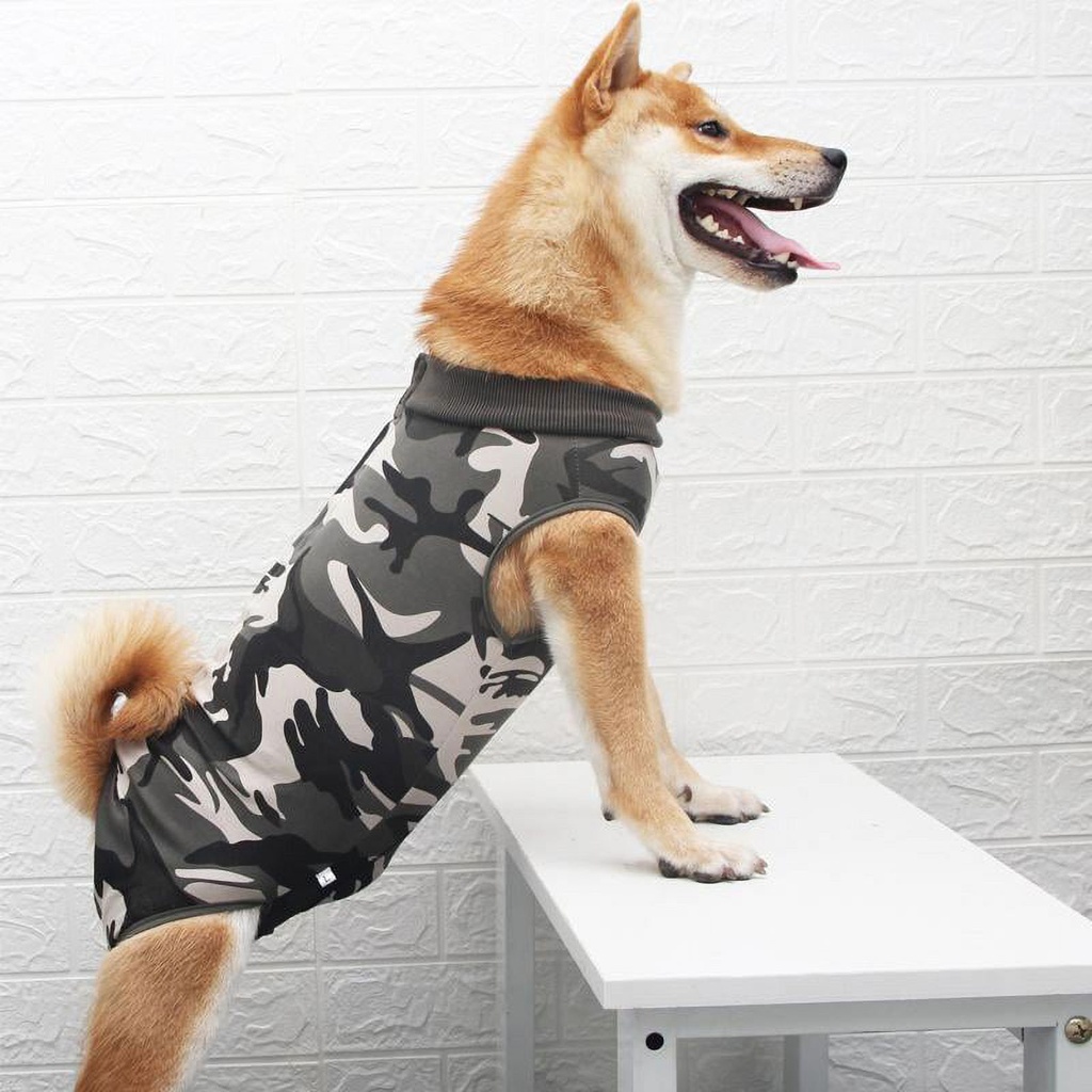 Pets.Love.Earth Post – Operative Recovery Bodysuit – Camouflage 