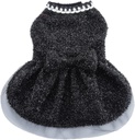 Pets.Love.Earth Sparkly Dress - Black 