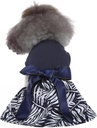 Pets.Love.Earth Cocktail Dress -Midnight Blue