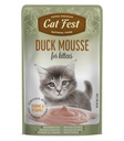 Cat Fest Duck Mousse For Kitten Pouch 70g