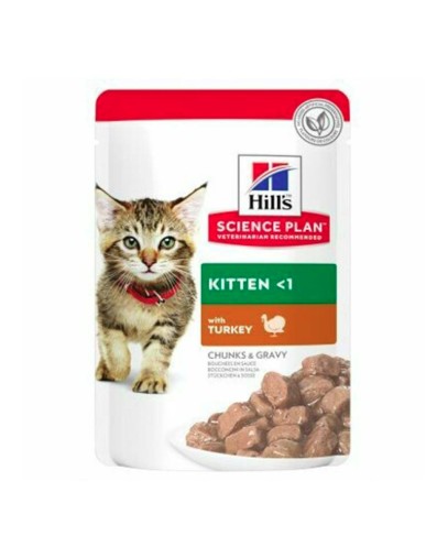 Hill's Science Plan Feline Kitten Turkey (pouch) 85g 