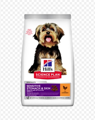 Hill's Science Plan Canine Adult Sensitive Stomach & Skin Small & Mini Chicken 1.5kg 