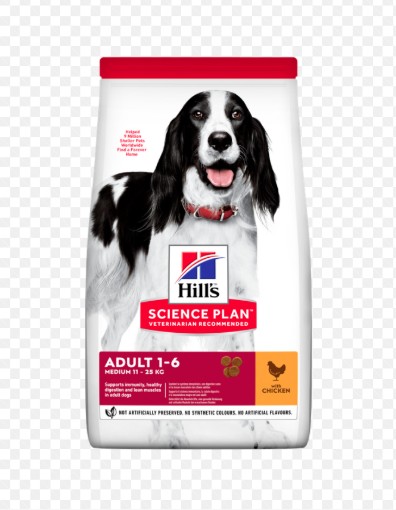 Hill's Science Plan Canine Adult Medium Breed Chicken 2.5kg 