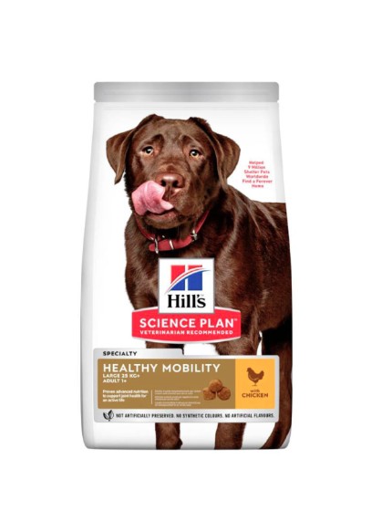 Hill's Science Plan Canine Adult Healthy Mobility Large Breed Chicken 14kg