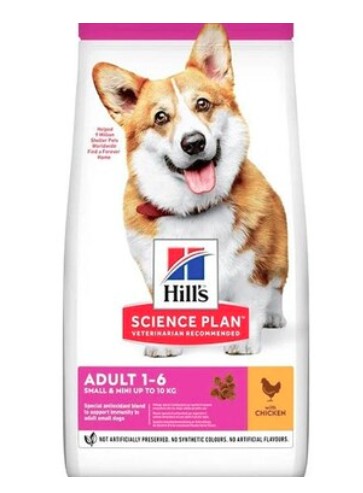 Hill's Science Plan Canine Adult Small & Mini Chicken 10kg 