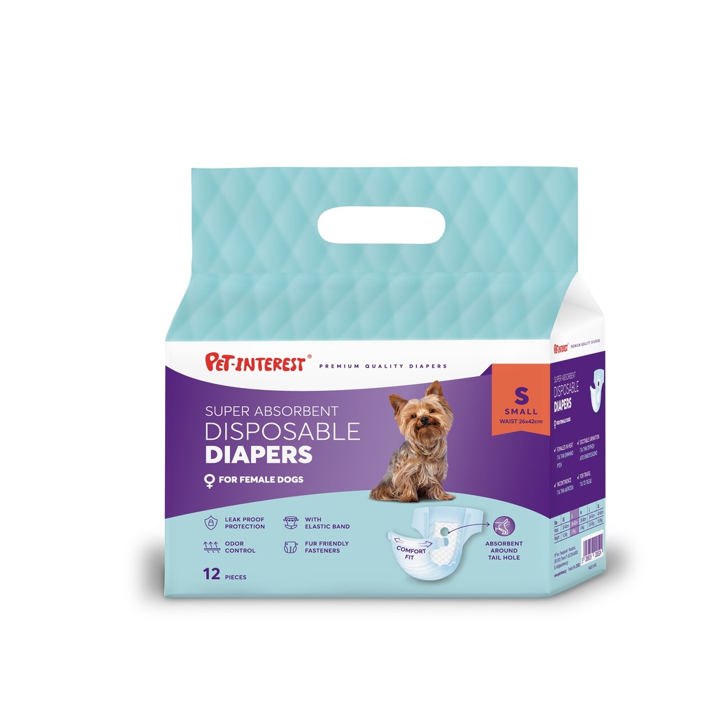 Pet Interest Disposable Diapers For Female Dogs 