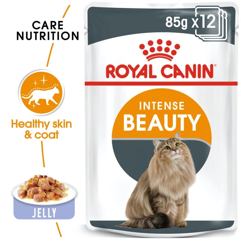 Royal Canin Pouch Hair & Skin Jelly Formula For Adult Cat – 85g