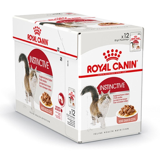 Royal Canin Feline Pouch Instinctive Jelly Formula for Adult Cat – 85g (12 Pouch)
