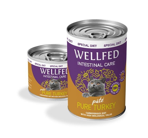 [5206819014275] Pet Interest Wellfed Turkey Intestinal Care Canned Paté (100 gm)