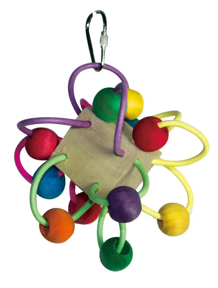A&E Happy Beaks Cruncher Bird Toy