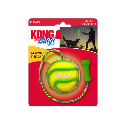 [035585529226] Kong Bunji Hig Viz Ball Toy