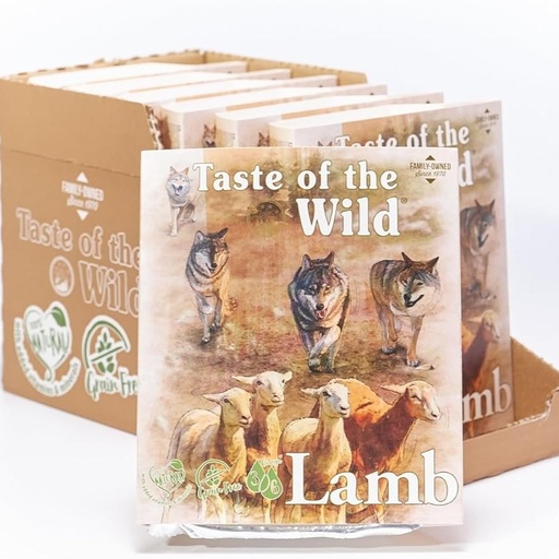 [00074198614691] Taste of the Wild Lamb And Chicken Tray In Pate – 390g (7 Tray)