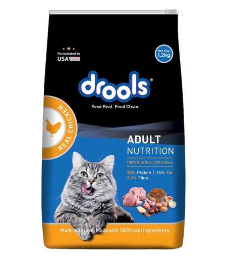 [8906125484485] Drools Cat Dry Food – Real Chicken (٣  كيلوجرام)