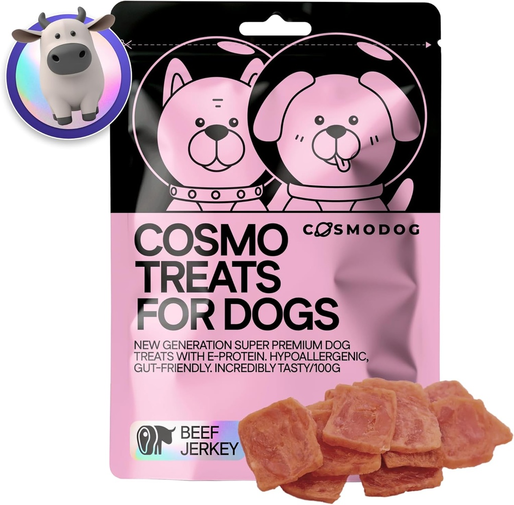 Cosmo Treats For Dogs Beef Jerkey
