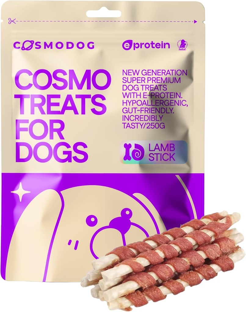 [4610289170750] Cosmo Treats For Dogs Lamb Stick (١٥٠  جرام)