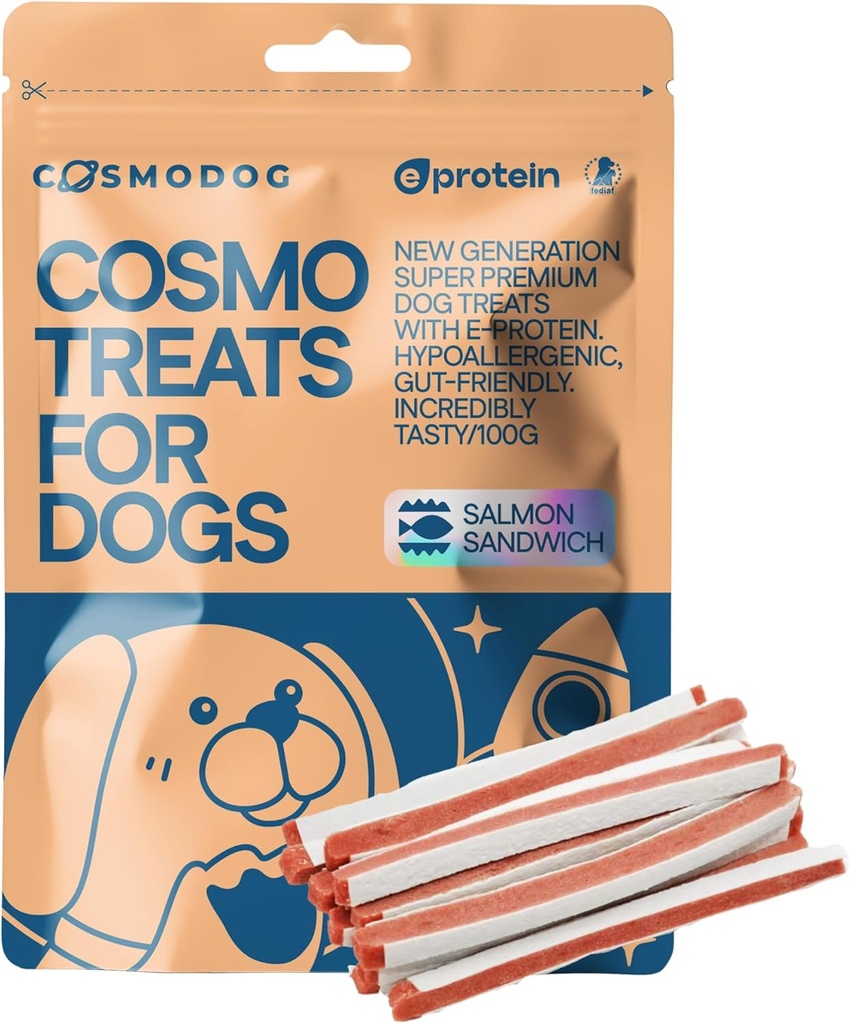Cosmo Treats For Dogs Salmon Sandwich