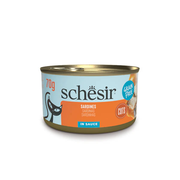 Schesir Can For Cat Sardine in Sauce 70g