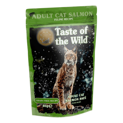 [074198615797] Taste of the Wild Grain Free Salmon Pate Feline Pouch 85g (1 Pouch)