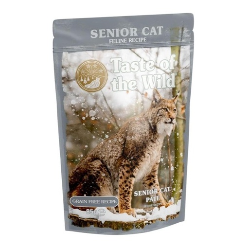 [074198615803] Taste of the Wild Grain Free Senior Feline Pouch 85g (1 Pouch)