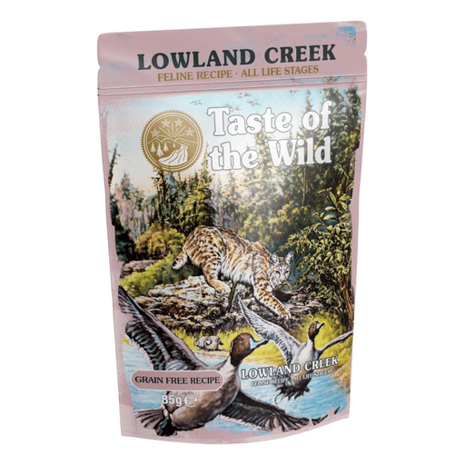 [074198615759] Taste of the Wild Lowland Creek Feline Pouch 85g (1 Pouch)