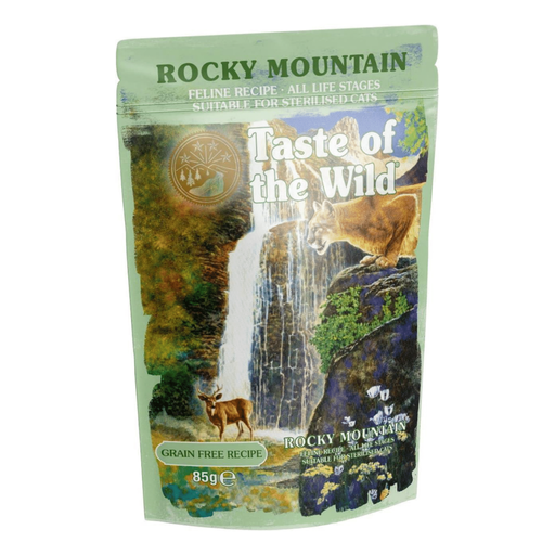 [074198615766] Taste of the Wild Rocky Mountain Feline Pouch 85g (1 Pouch)