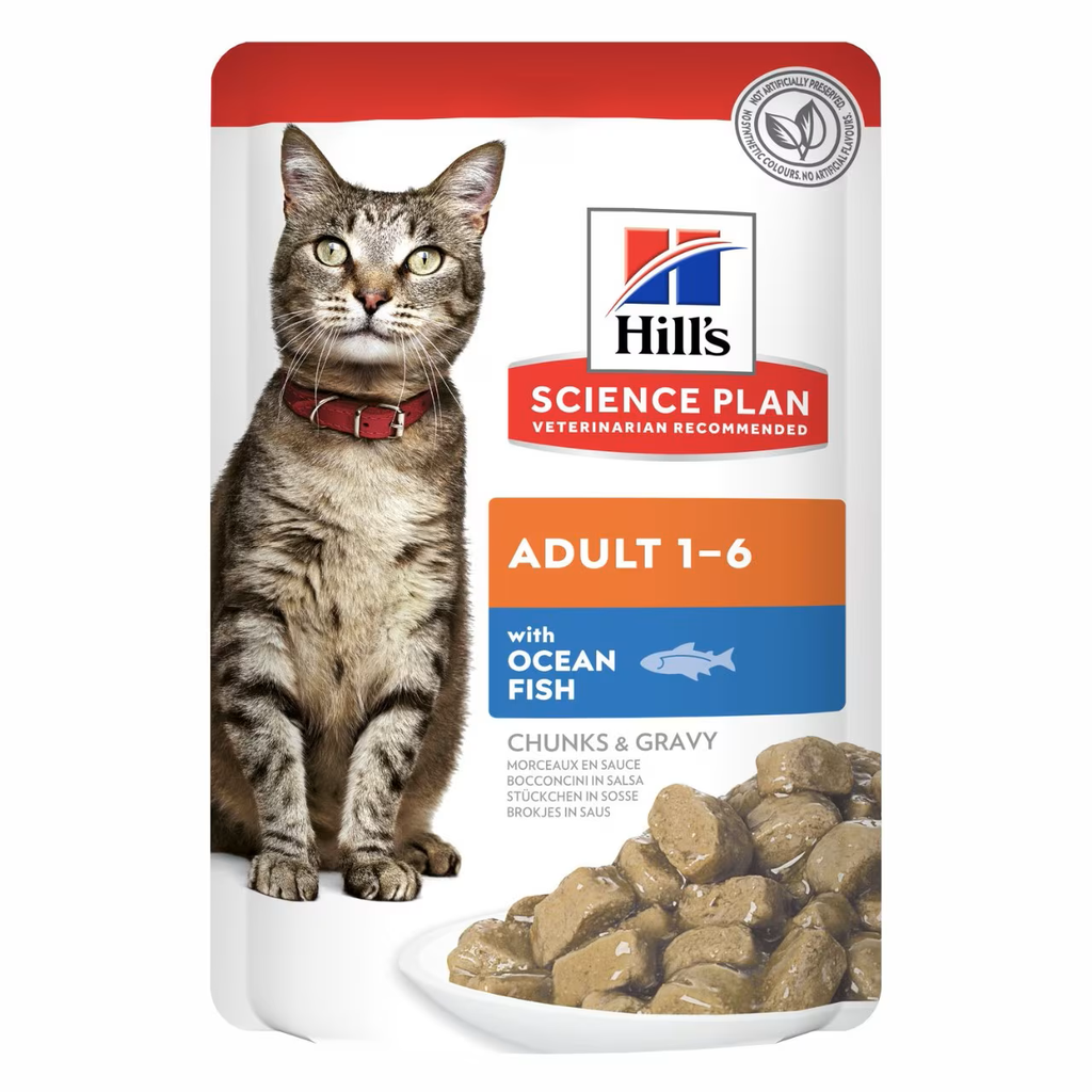 Hill's Science Plan Feline Adult Ocean Fish Pouch 85g 