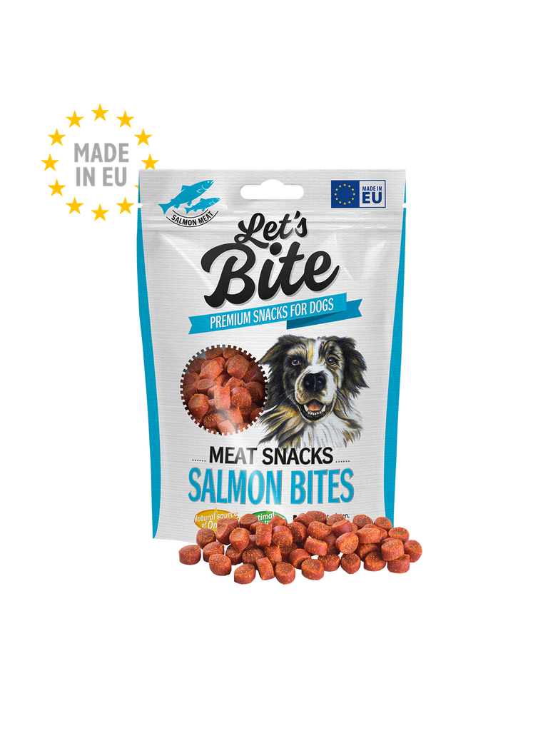 Brit Let's Meat Snacks Salmon Bites 150 G