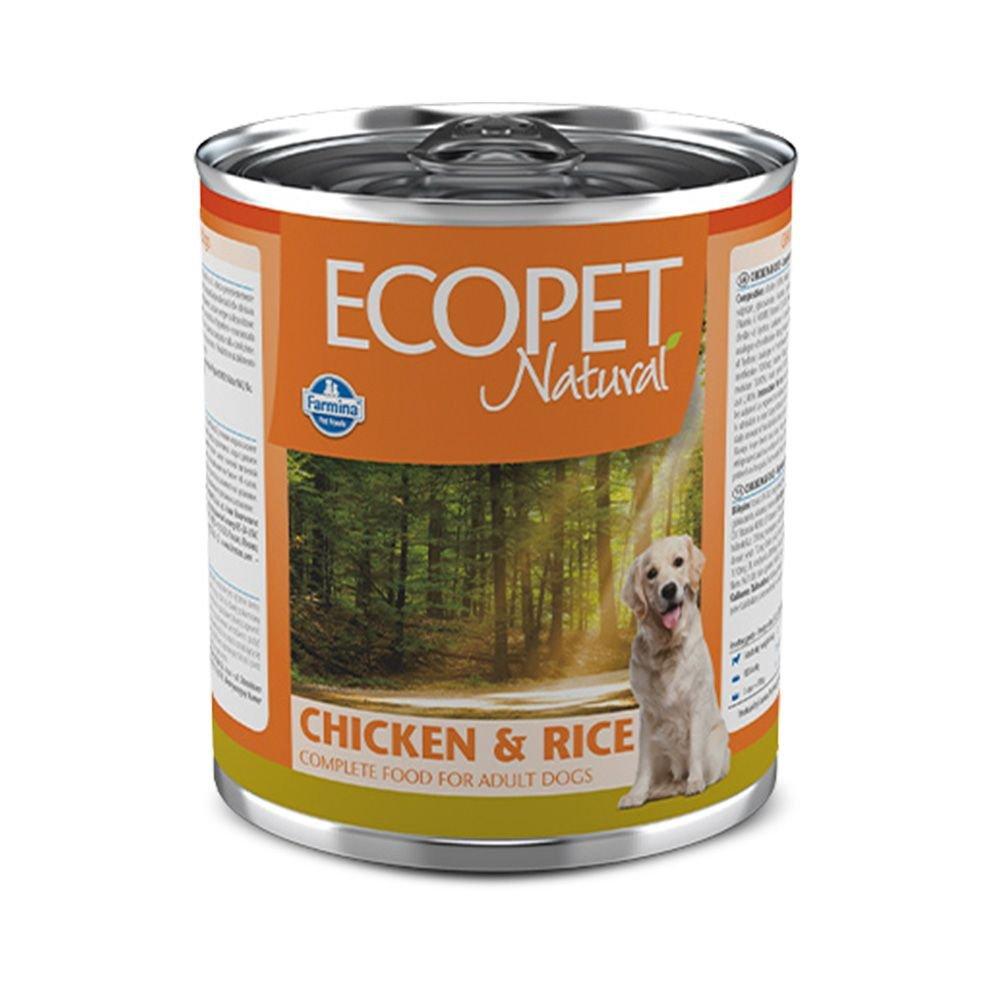 Farmina Ecopet Natural With Chicken & Rice Canned Dog Food 300g