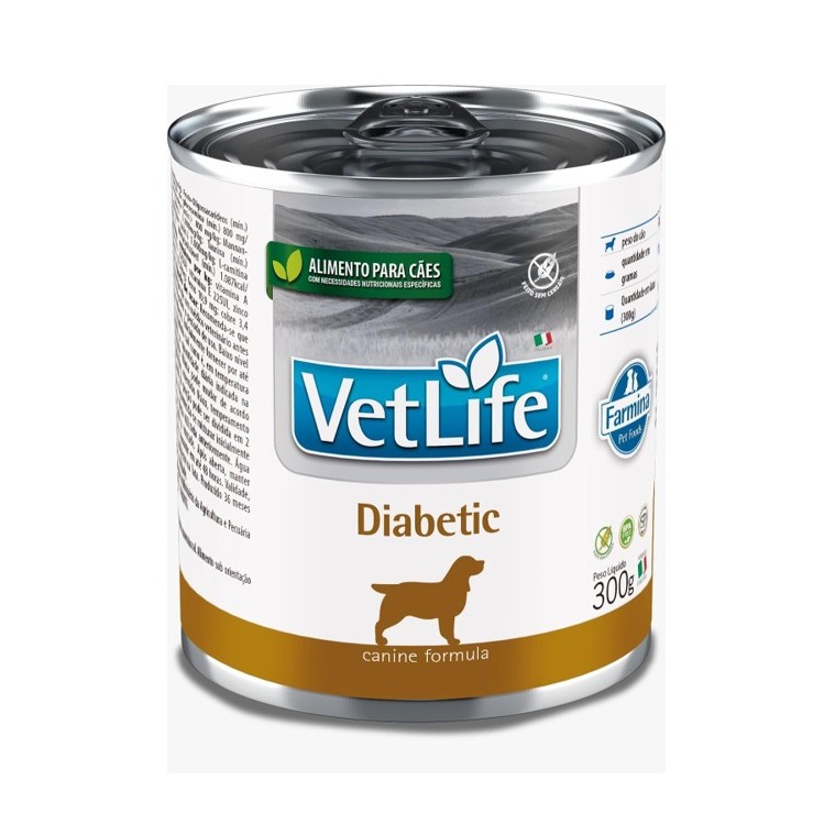 [8606014106374] Farmina VetLife Canine - Diabetic Canned 300g (1 Can)