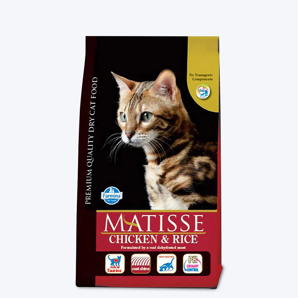 [8010276032072] Farmina Matisse Chicken & Rice Adult Dry Cat Food 1.5kg