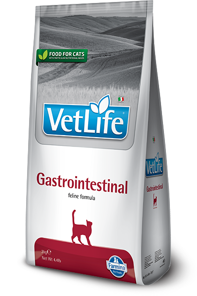 [8010276040718] Farmina VetLife Feline - Gastrointestinal (٢  كيلوجرام)