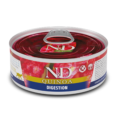 Farmina N&D Quinoa Feline - Digestion Canned 80g
