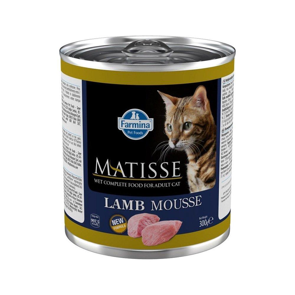 [8606014105933] Farmina Matisse Lamb Mousse Canned Cat Food 300g (1  علبة)