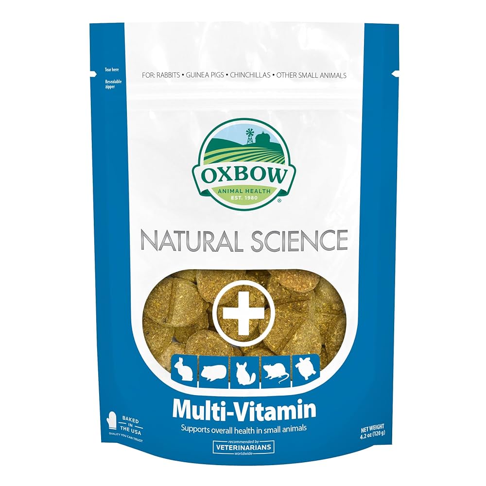 Oxbow Natural Science Multi-Vitamin Small Animal Treats - 120 g 