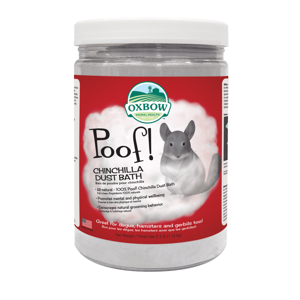 Oxbow POOF! Chinchilla Dust Bath Sand 