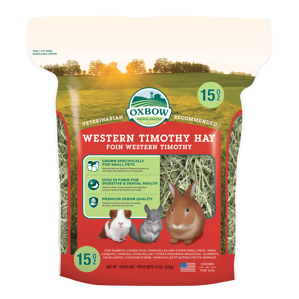 Oxbow Western Timothy Hay for Small Pets 15oz / 425g