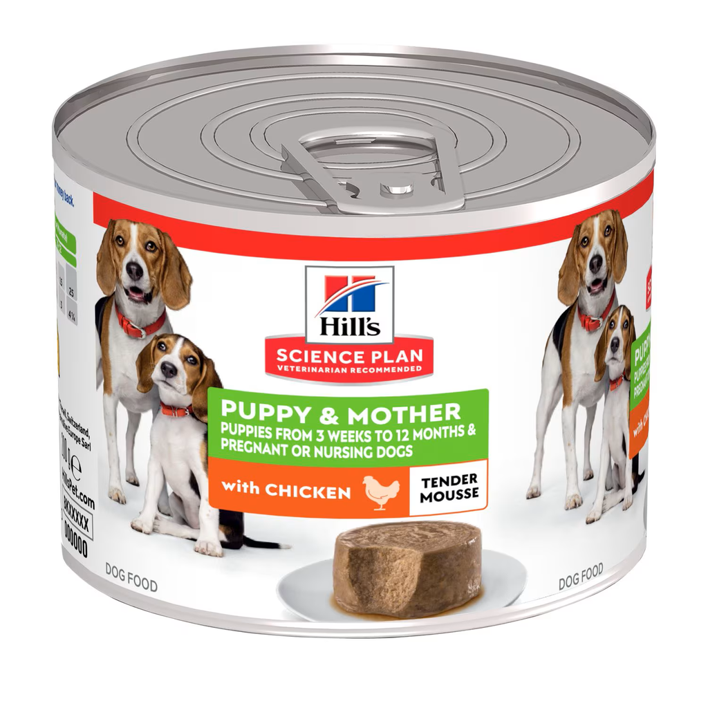 Hill's Science Plan Canine Puppy & Mother Mousse Chicken Canned 200g 