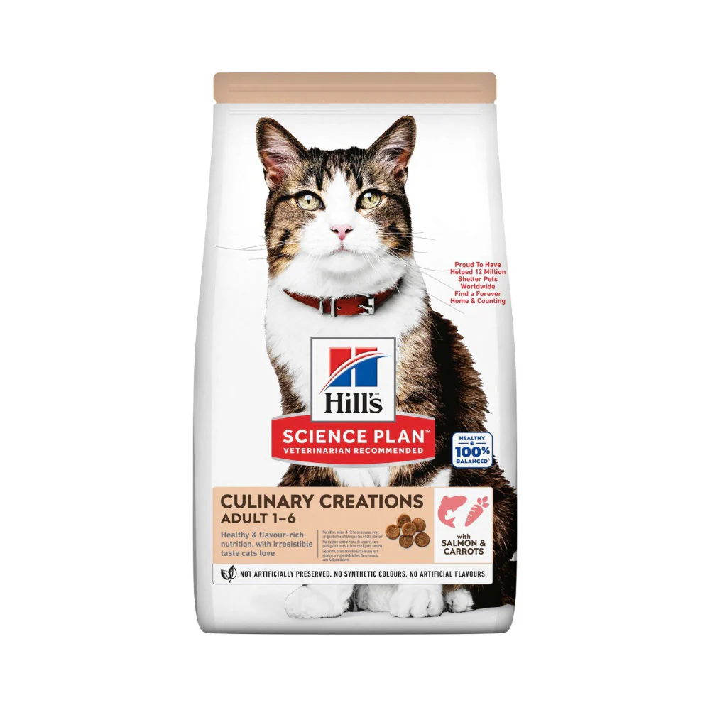 Hill's Science Plan Feline Adult Culinary Creations Salmon & Carrot 1.5 Kg