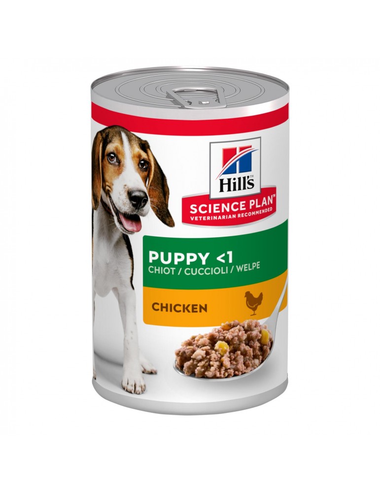Hill's Science Plan Canine Puppy Chicken Canned 370g 